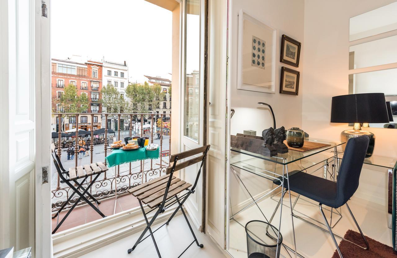 Plaza Santa Ana Leilighet Madrid Eksteriør bilde