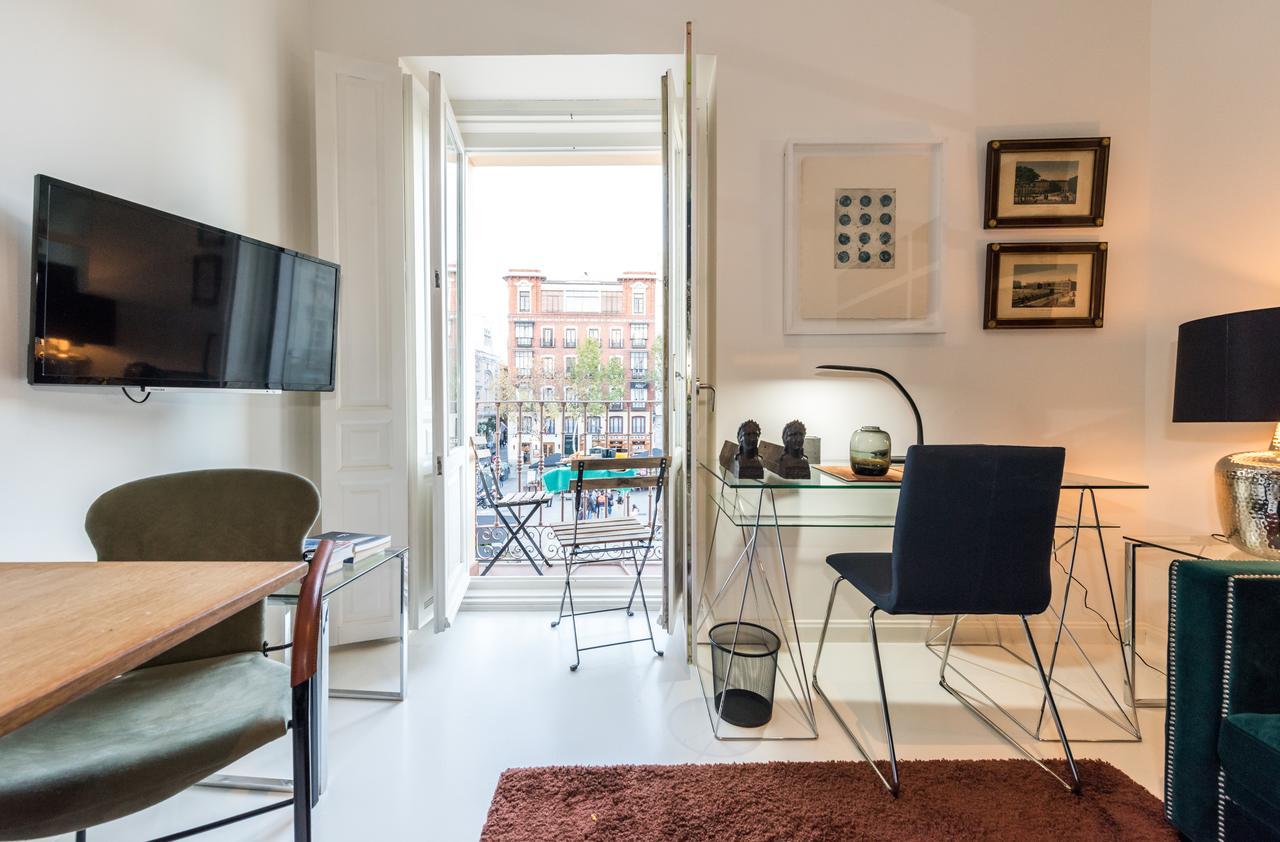Plaza Santa Ana Leilighet Madrid Eksteriør bilde