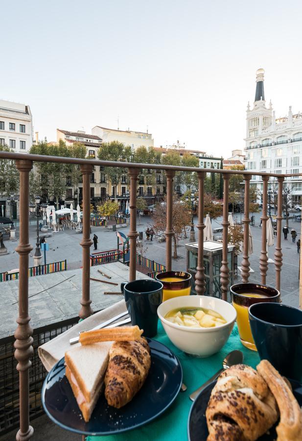 Plaza Santa Ana Leilighet Madrid Eksteriør bilde