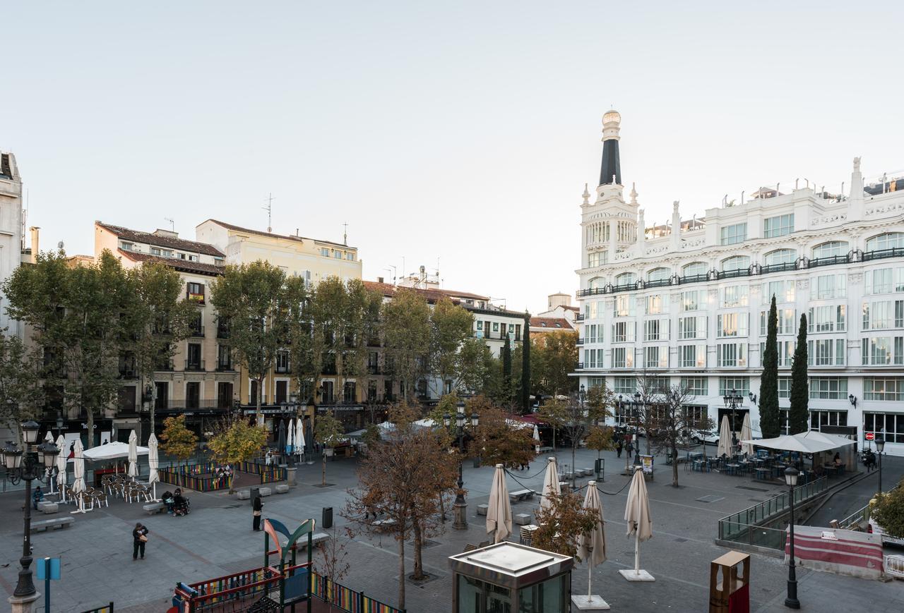 Plaza Santa Ana Leilighet Madrid Eksteriør bilde